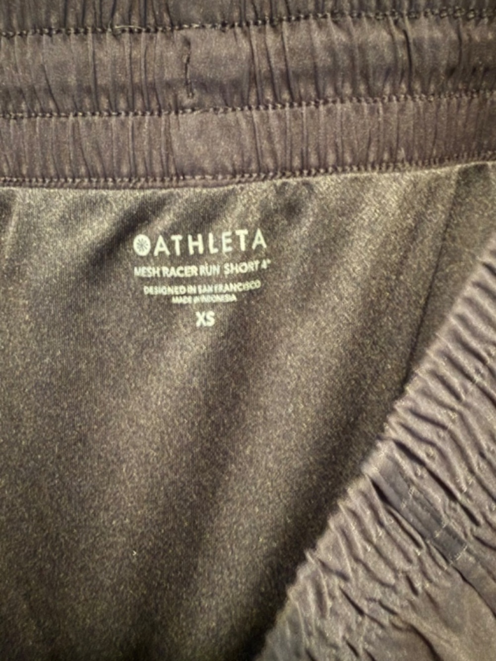 Athleta Mesh Racer Run Short 4” - Picture 6 of 7